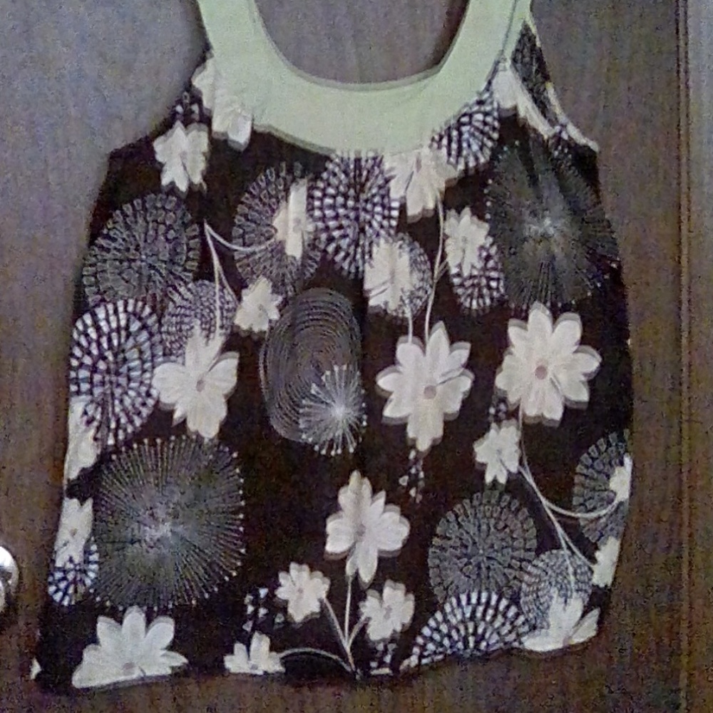 Catos 100% Cotton Floral Summer Top